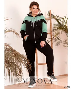 Костюм 8-280-черный-оливка Minova