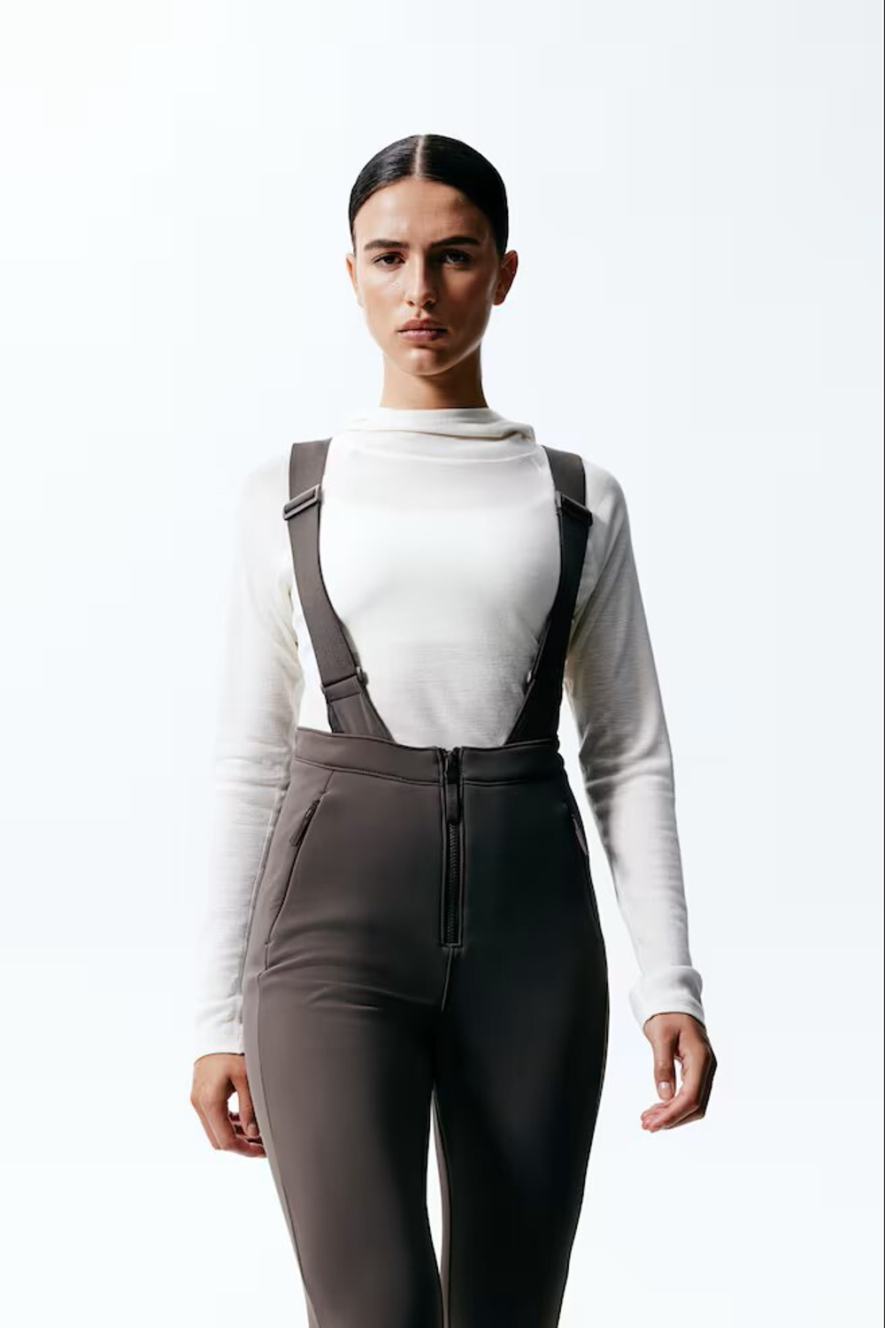 H&M Водонепроницаемые лыжные штаны, коричневый