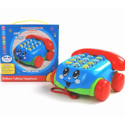 Интерактивная игрушка Телефон-машинка