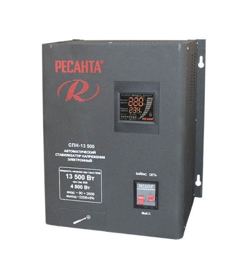Стабилизатор пониженного напряжения Ресанта СПН-13500, 13500 Вт