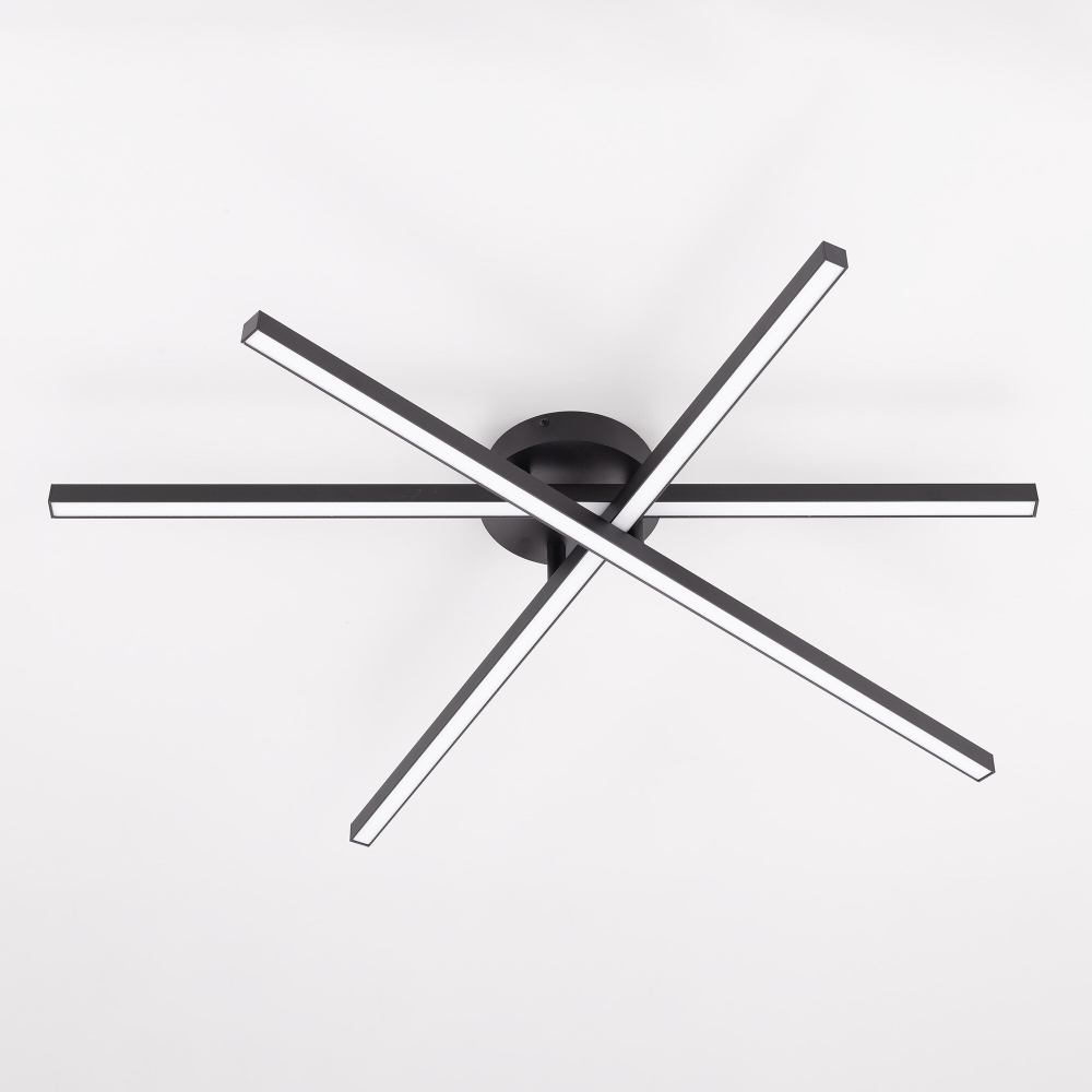 Citilux Стиг CL203131 LED Люстра потолочная с пультом Чёрная