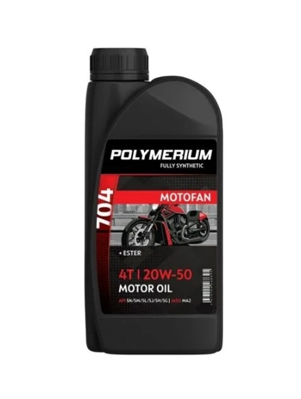 Масло 4т 20W-50 POLYMERIUM MOTOFAN 704 1л