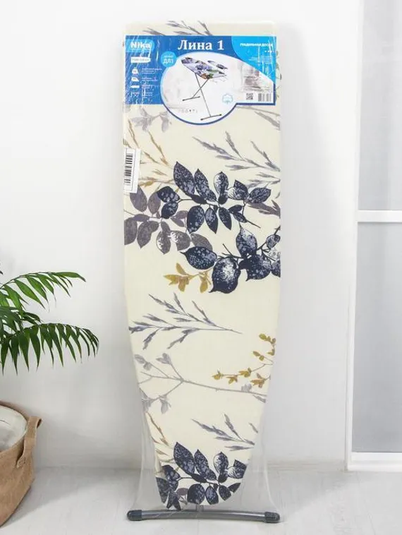 Доска гладильная Nika «Лина 1», 112×34,5 см, два положения высоты 70,80 см, МИКС