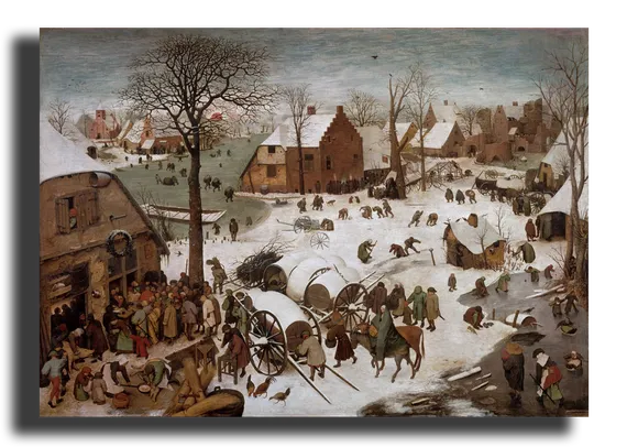 Репродукция "Питер Брейгель - Путь на голгофу"