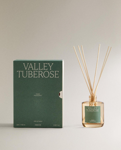 Zara Home VALLEY TUBEROSE REED DIFFUSERS — ароматический диффузор с тростниковыми палочками, Долина Туберозы, 100 мл
