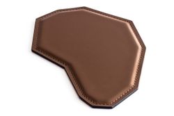 Коврик для мыши кожаный коричневый