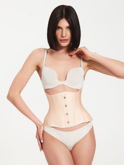 Хлопковый корсет для безупречной осанки в цвете нюд