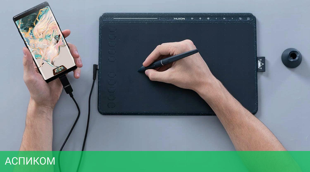 Графический планшет Huion HS611
