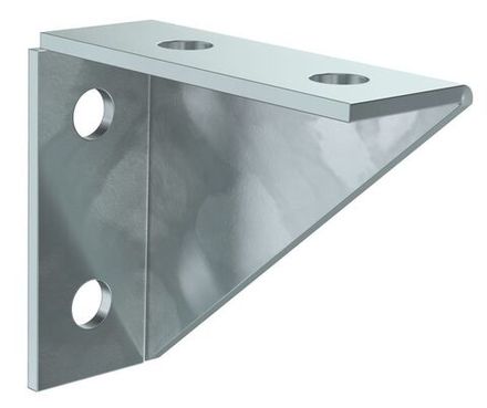 Уголок крепежный двойн. усиленный для STRUT-профиля HDZ IEK CLM50D-UUS-107-40-HDZ