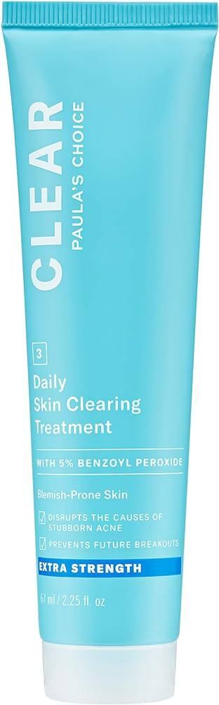 Лечебный крем от прыщей Clear Extra Strength Daily Skin Clearing Treatment, 67 мл