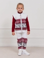 Жилет вязаный на молнии