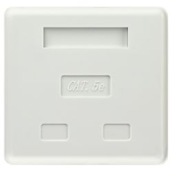 Компьютерная розетка ЭРА RJ-45 категория 5е неэкранированная 2-порта упаковка 30 шт | Разъёмы, переходники, ТВ делители