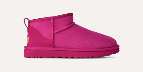 UGG Угги Classic Ultra Mini, цвет фуксии