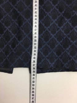 Юбка прямая темно-синяя 42 размер