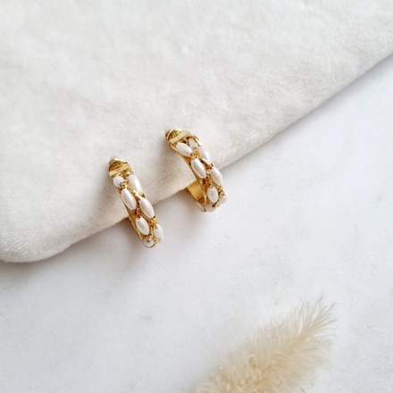 Серьги с жемчугом Napier