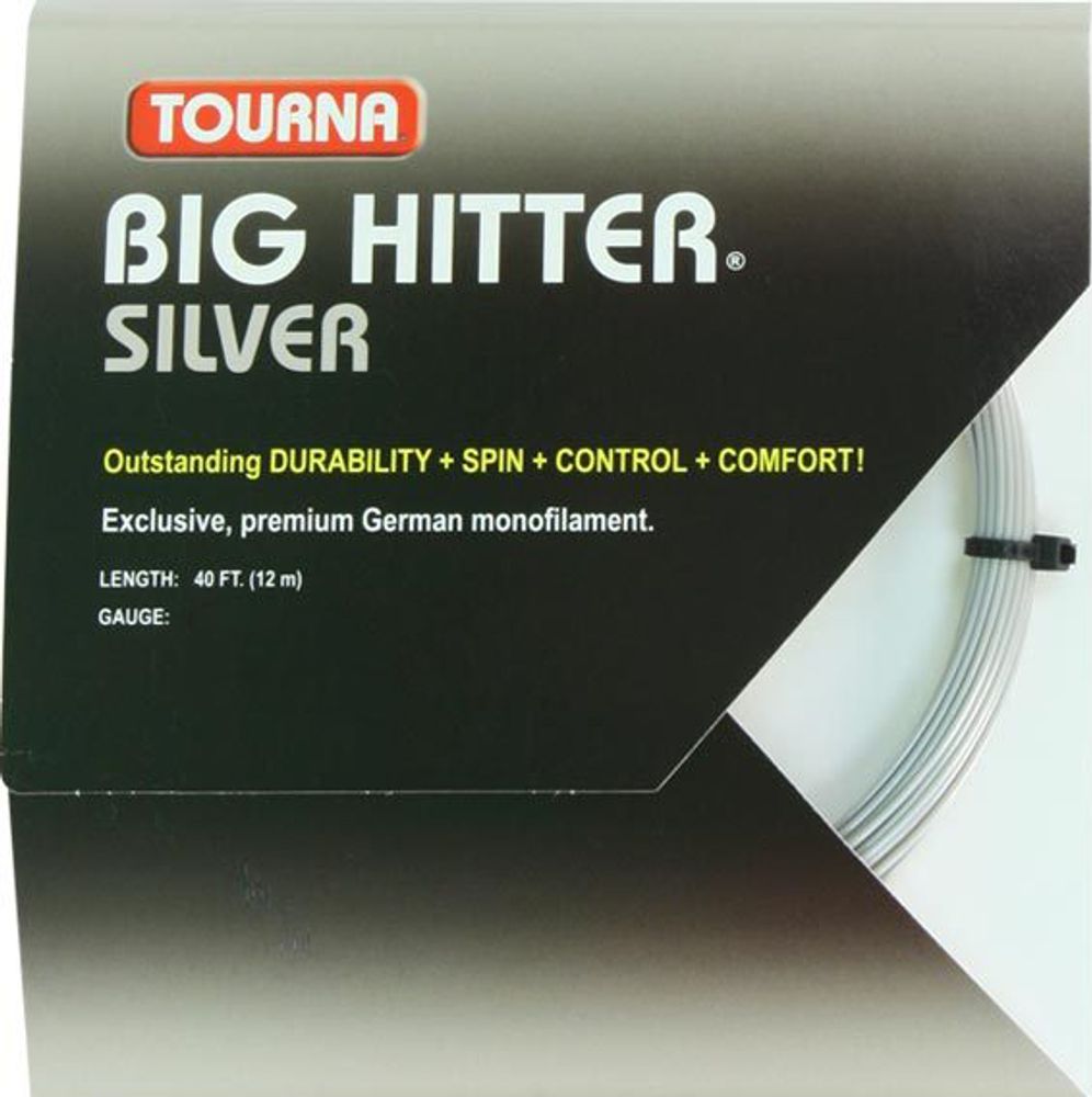 Теннисные струны Tourna Big Hitter (12 m) - silver