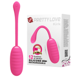 Виброяицо Pretty Love Kirk Розовое BI-014654-1