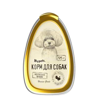 MyPets паштет для собак (Индейка)