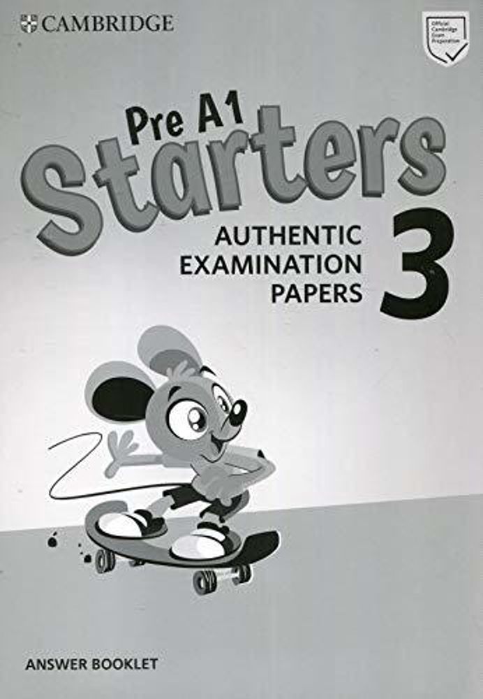 Starters 3 Answer Booklet (New format)