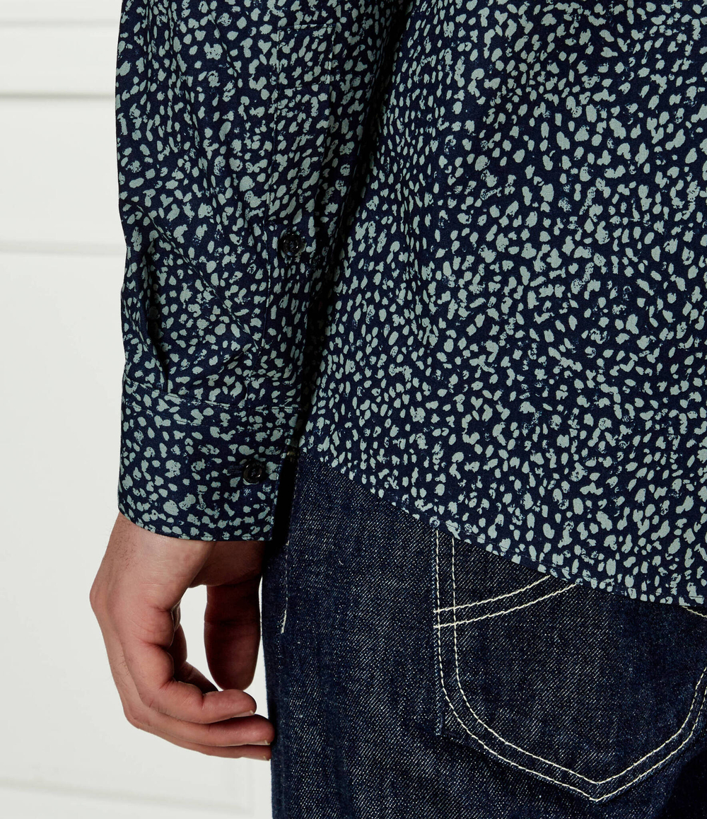 Рубашка Valerio HUGO - темно-синий(50519842)