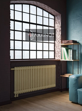 Axxinot Sentir 2050 - двухтрубный трубчатый радиатор высотой 500 мм, нижнее подключение с термовентилем