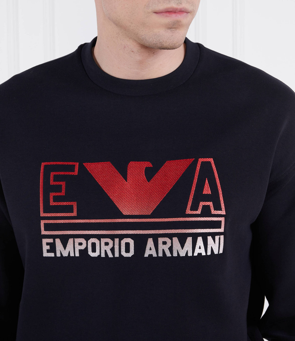 Худи Emporio Armani - темно-синий(3R1MBT 1JHSZ)
