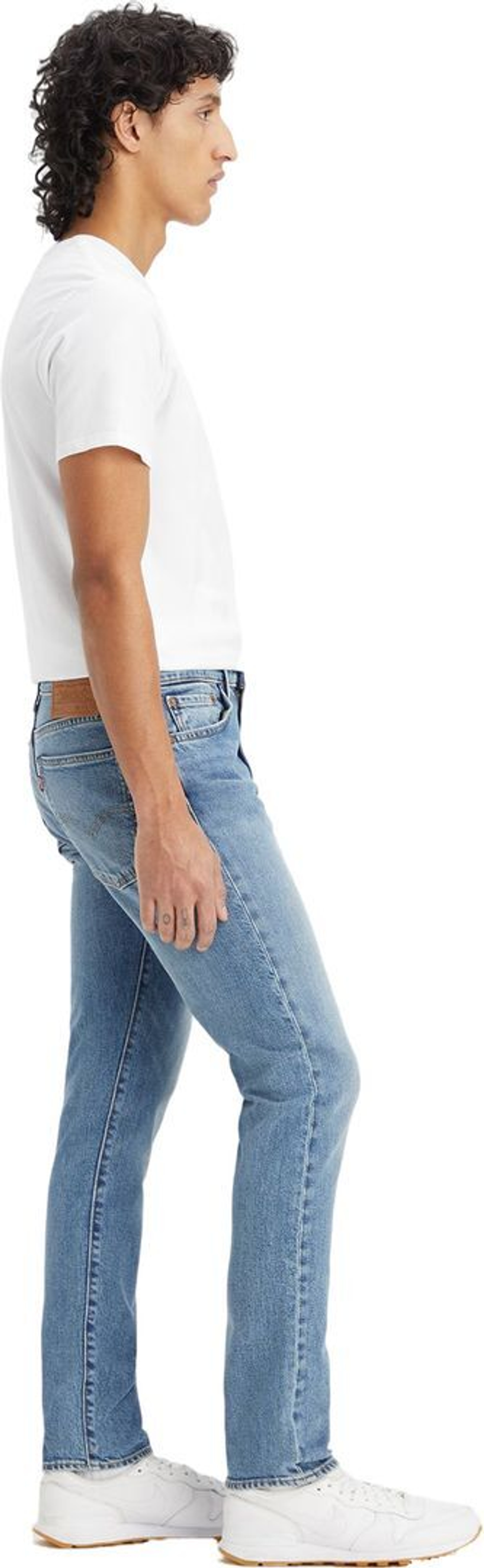 Джинсы LEVIS 510 SKINNY MED INDIGO - WORN I синий