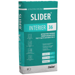 Штукатурка гипсовая Dauer Slider Interier 36 серая универсальная 30 кг