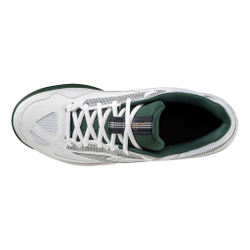 Мужские теннисные кроссовки Mizuno Break Shot 4 Clay Court Shoe Men - White, Dark Green