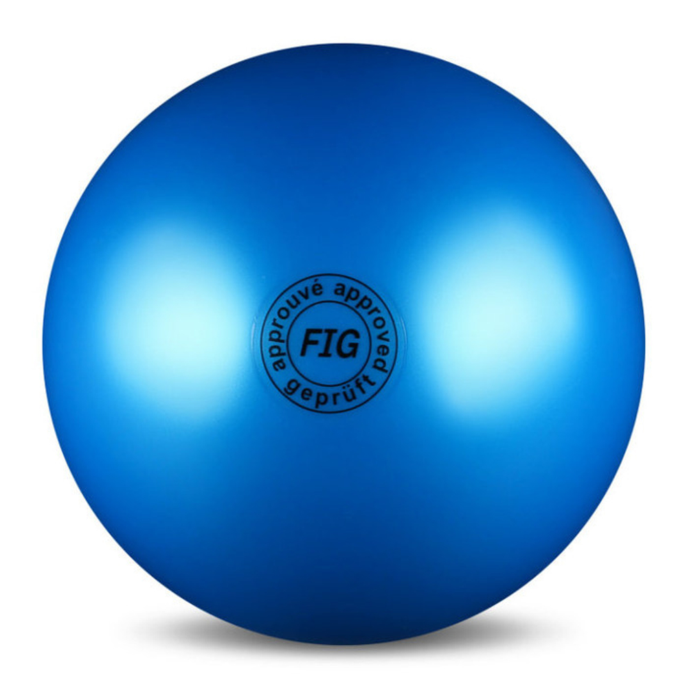 Мяч для х/гимнастики FIG 19см глиттер