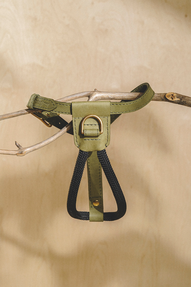 Шлейка "Пони-Макарони" Зеленая