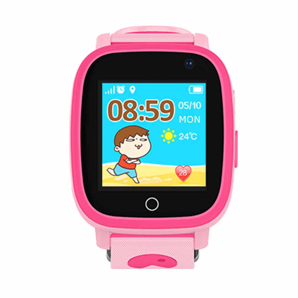 Часы Smart Baby Watch Водонепроницаемые Q11 (Розовые)