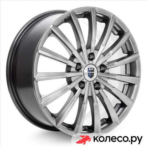 Акцент (КС562) 7x17/5*108 D63.35 ET50 Дарк платинум