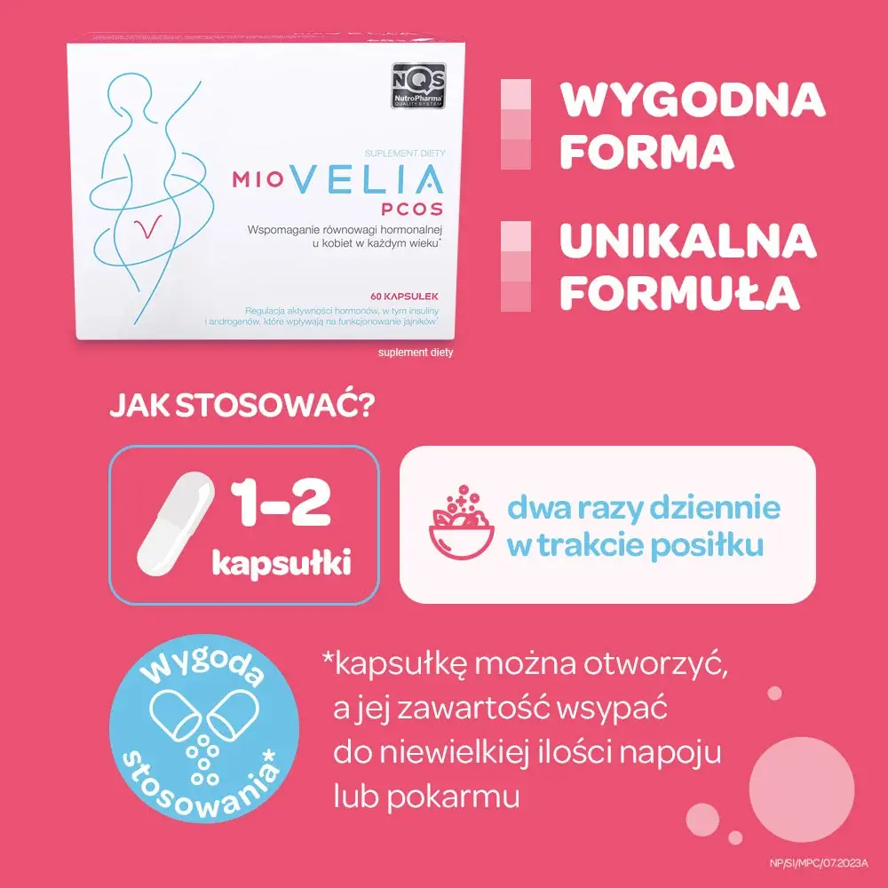 Миовелия PCOS - 60 капсул