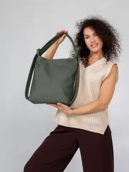 Сумка рюкзак через плечо большая трансформер