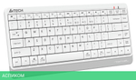 Клавиатура A4Tech Fstyler белый/серый (FBK11)