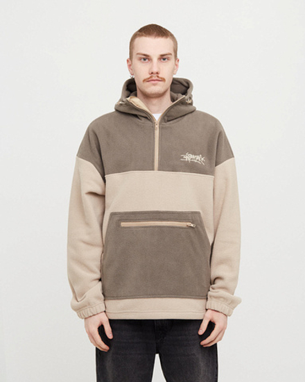 Худи ANTEATER Hoodie-FLEECE-Bage-Olive