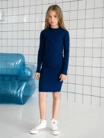 Школьное платье для девочки обтягивающее на осень