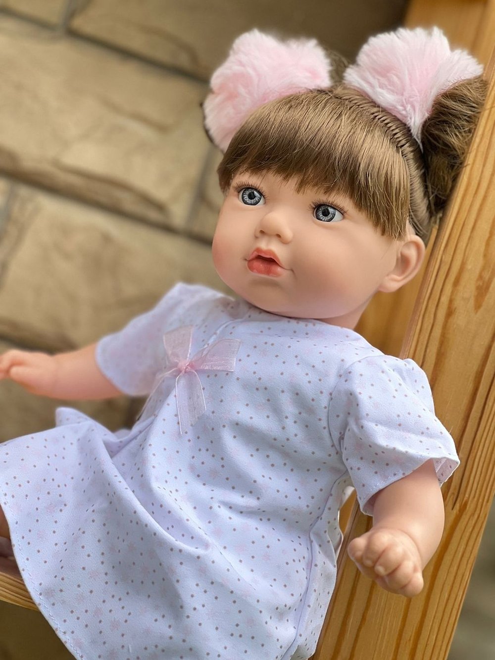 Кукла Marina and Pau 45cм Alina мягконабивная в пакете (M780K)