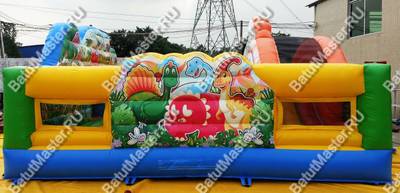 Надувной батут "Парк динозавров" 6*6*2,8 м