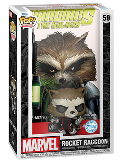 Фигурка Funko POP! Comic Covers Marvel Guardians of the Galaxy Rocket Raccoon (Exc) (59) 81839