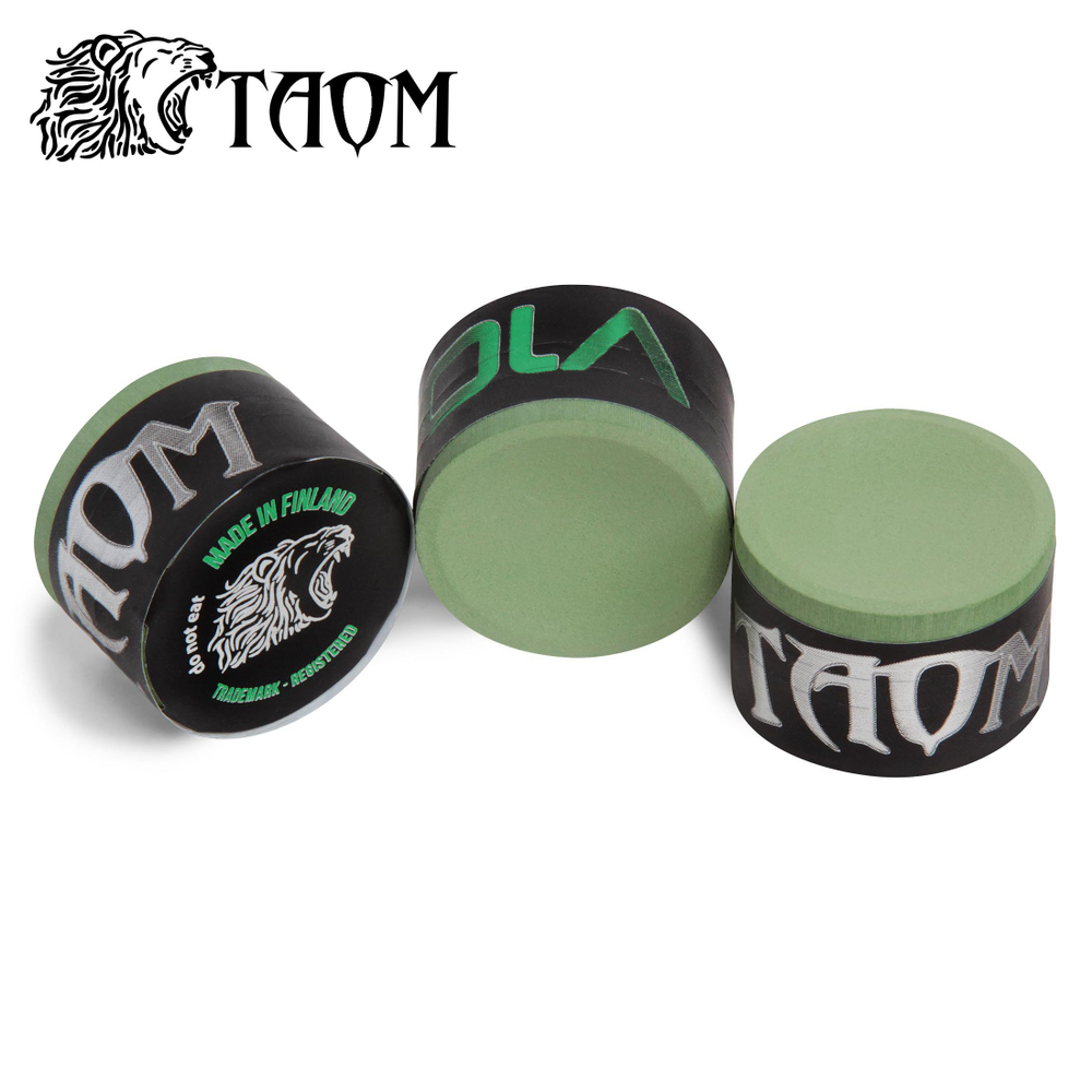 Мел бильярдный "Taom V10 Chalk" Green без упаковки 1шт.