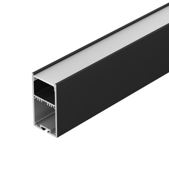 Профиль с рассеивателем Arlight SL-LINE-3667-2500 BLACK+OPAL 027987