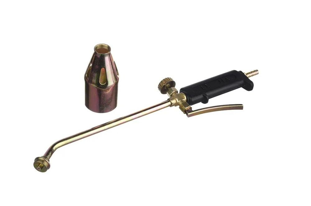 Горелка кровельная пропановая Vertextools 60 см латунь 0841-60