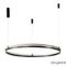 Подвесной светодиодный светильник Crystal Lux Fernando SP88W Led Black/Gold