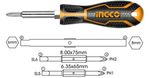 Отвёрткa комбинированная 6 в 1 INGCO AKISD0608