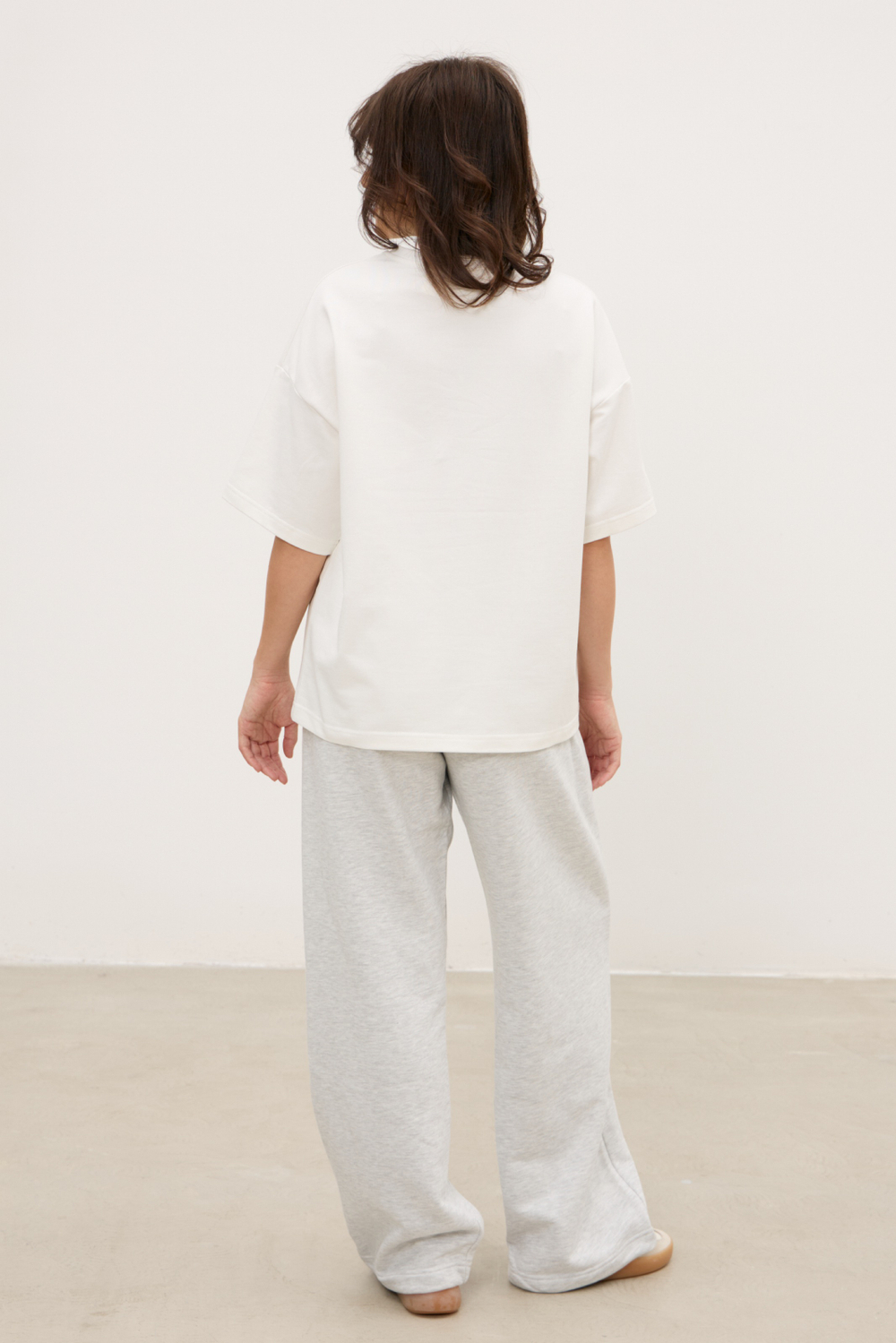 Футболка EMPATHY, с синей печатью