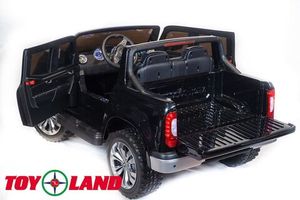 Детский электромобиль Toyland Mersedes-Benz X-Class черный фото №6