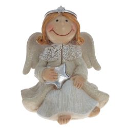 GAEM Фигурка декоративная "Ангел", L7 W6 H7,5 см, 2в.