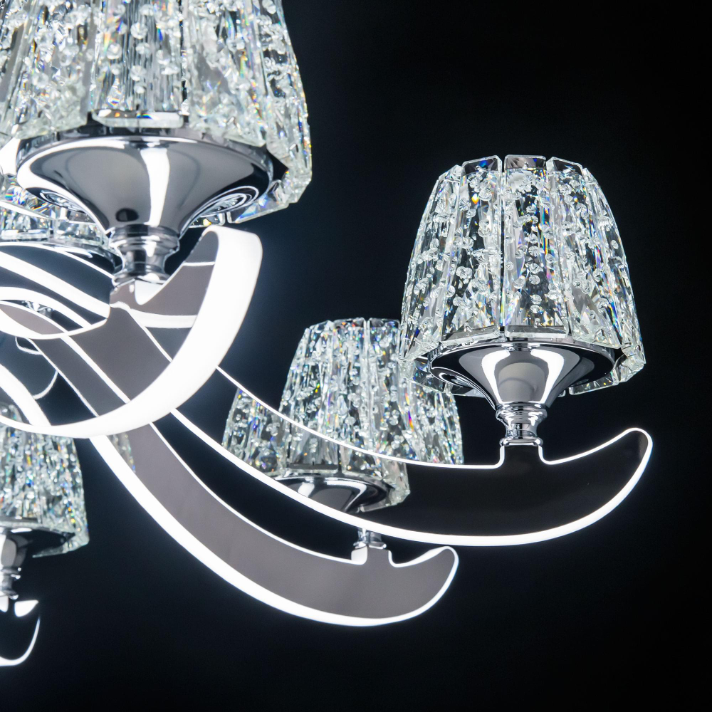 Eletto Montserrat EL338P12 LED Люстра хрустальная с пультом